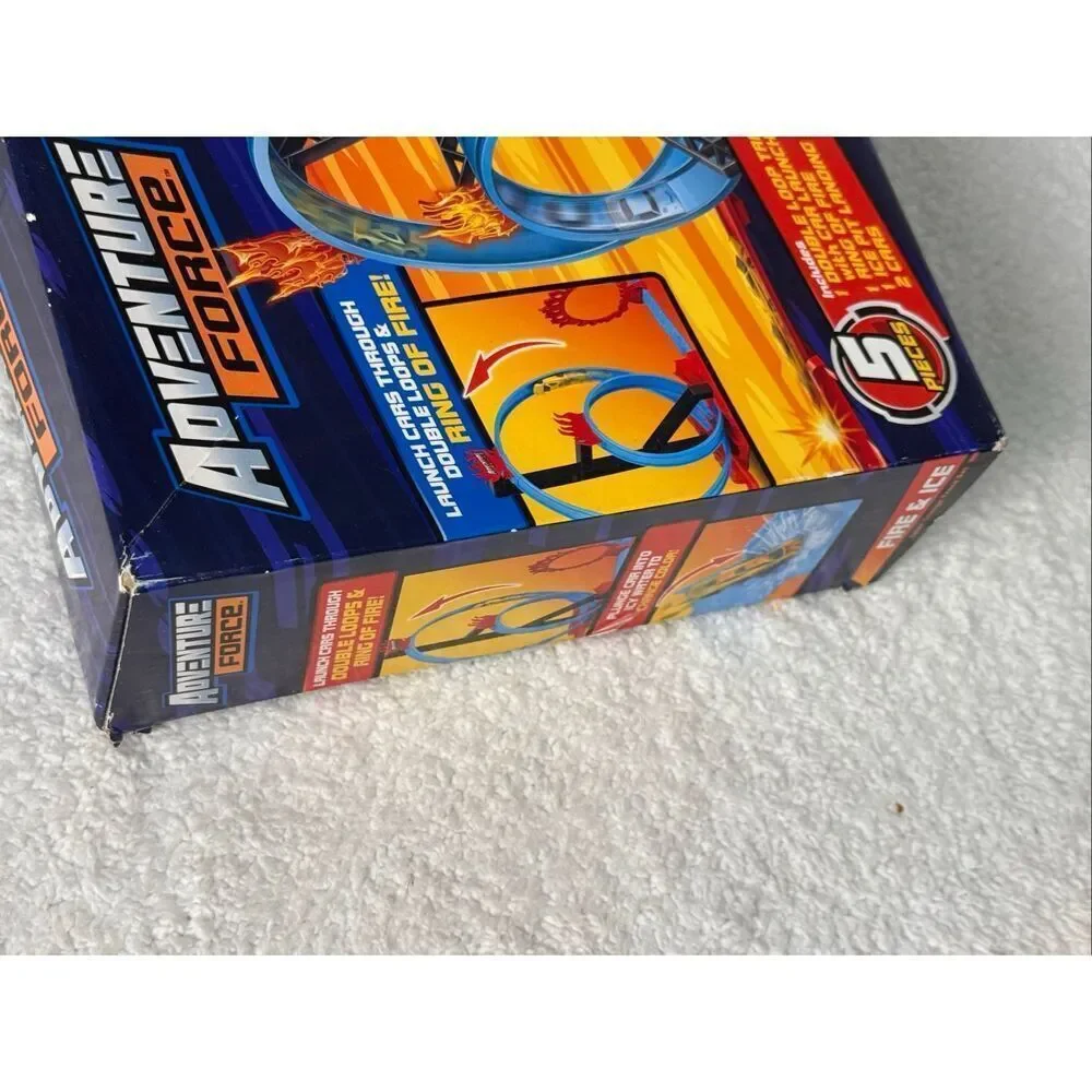 Adventure Force Fire and Ice Color Change Track Set 2 Cars